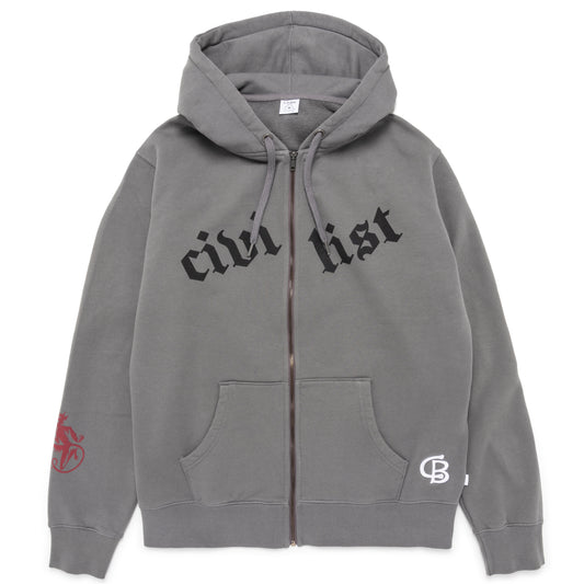 Civilist hood zip Degree charcoal