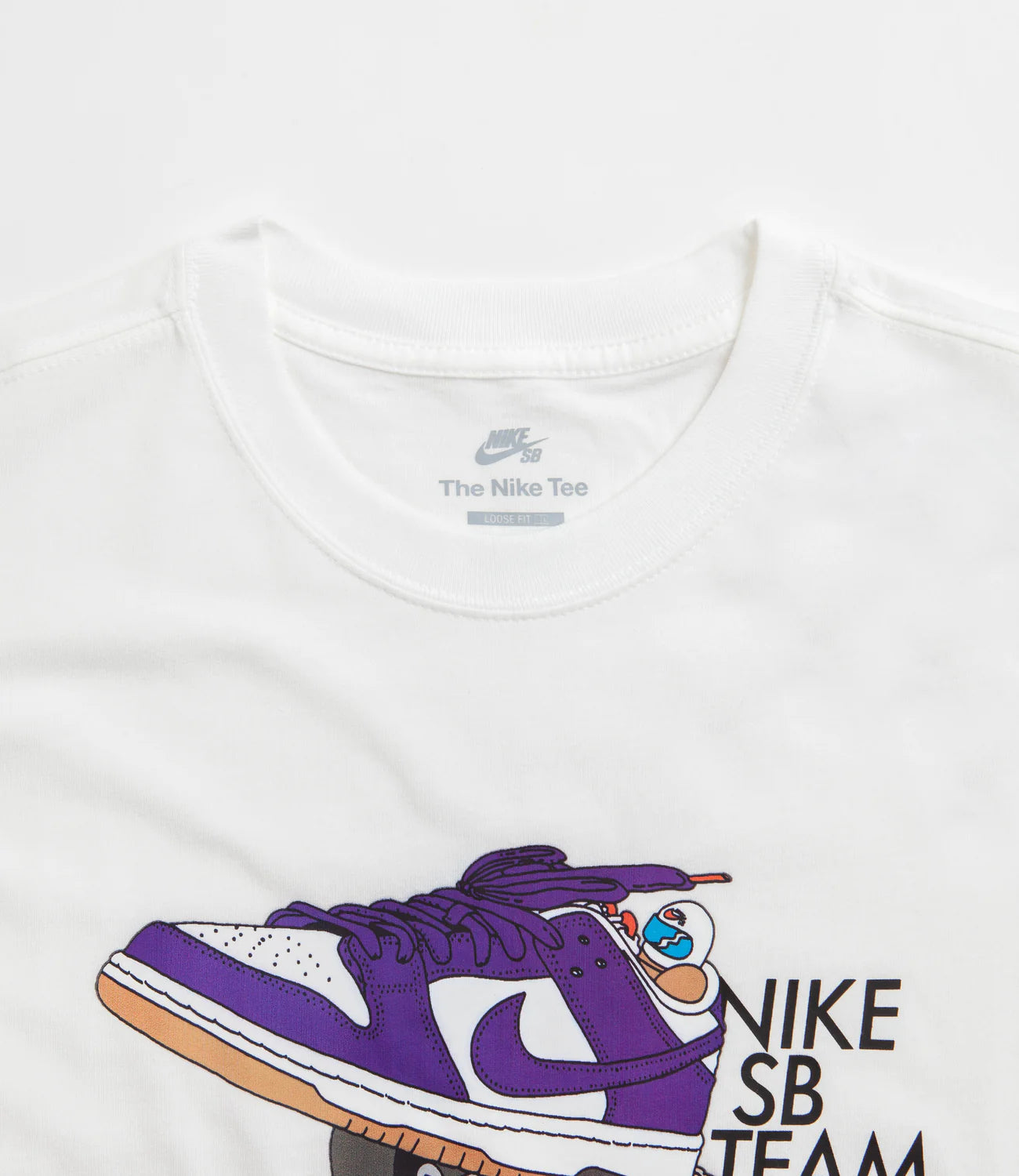Nike SB tee Dunk Team white