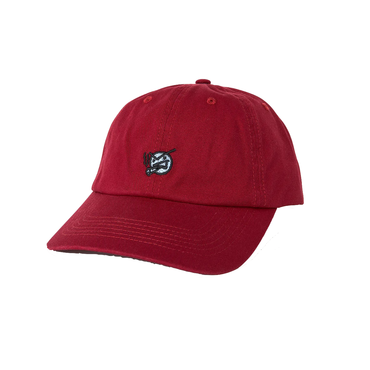 Polar Skate Co Angry Stoner cap red currant