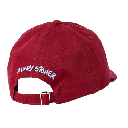 Polar Skate Co Angry Stoner cap red currant