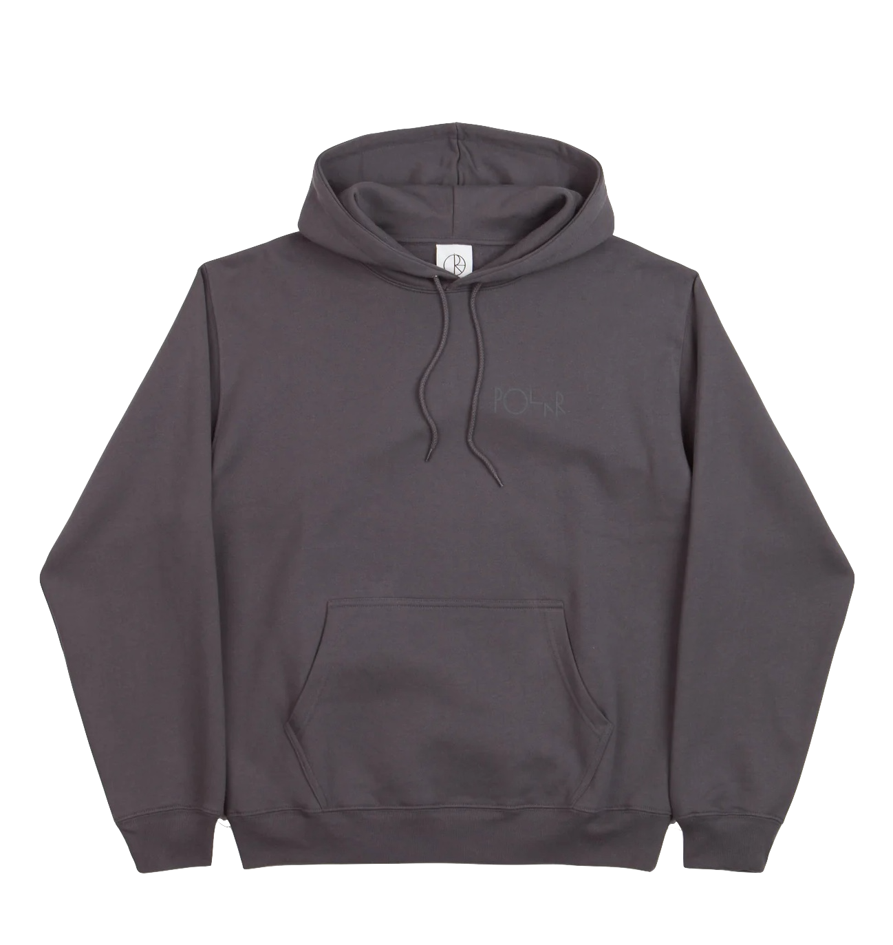 Polar Skate Co hoodie Stroke Logo graphite