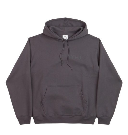 Polar Skate Co hoodie Stroke Logo graphite