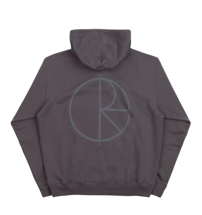 Polar Skate Co hoodie Stroke Logo graphite