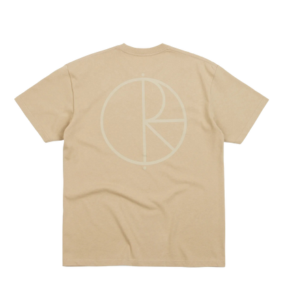 Polar Skate Co tee Stroke Logo antique gold