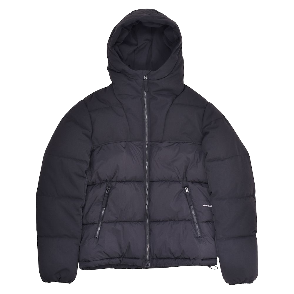 Pop Trading Co Alex Puffer jacket black