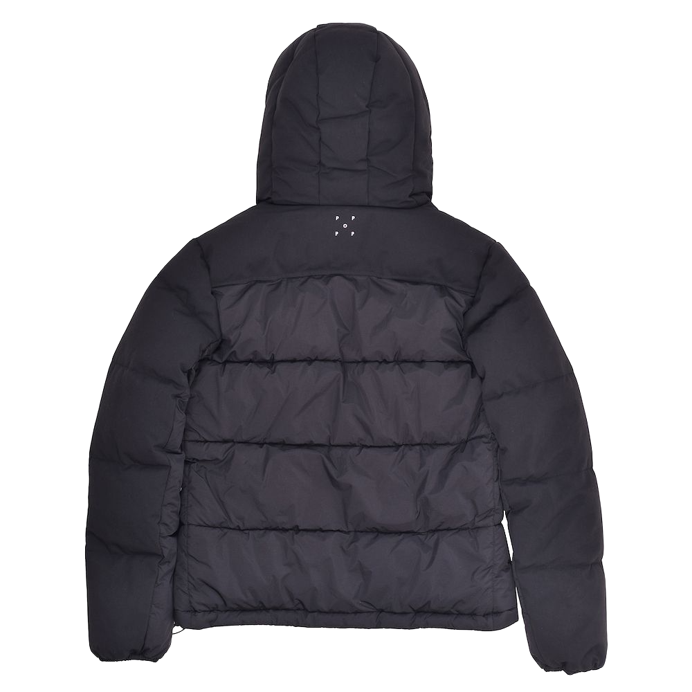 Pop Trading Co Alex Puffer jacket black