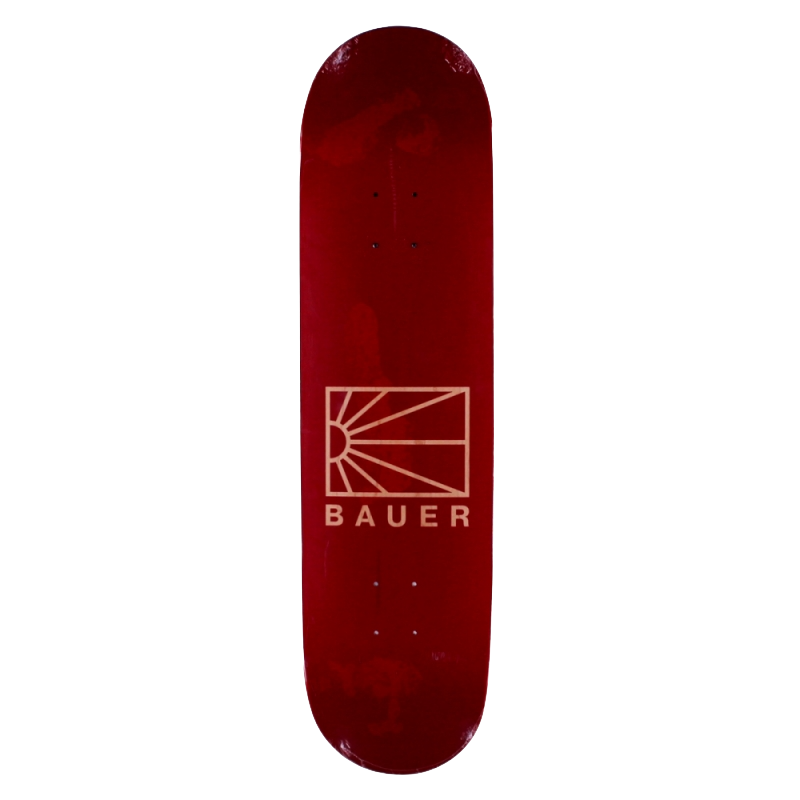 Paccbet Val Bauer Pro deck red wood 8.375"