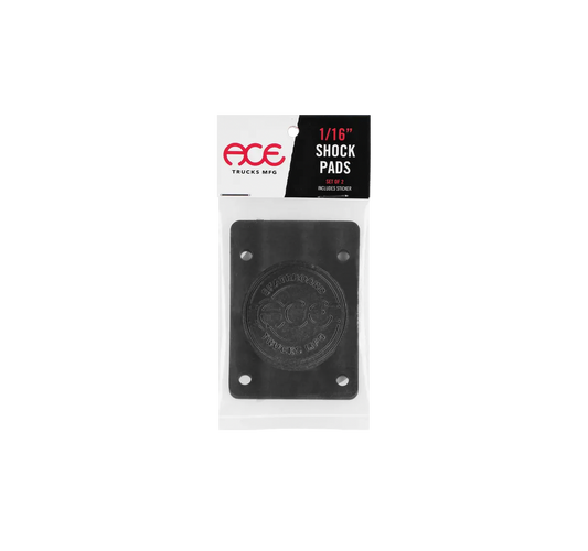 Ace shock pads 1/16" black