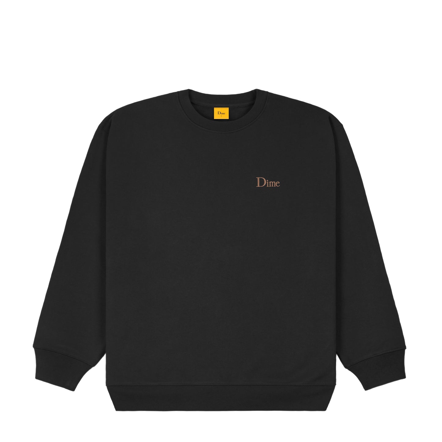 Dime crewneck Classic Small Logo black