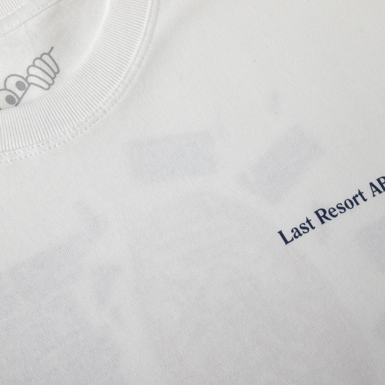 Last Resort AB tee Wall white