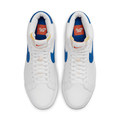 Nike SB Blazer Mid white varsity royal