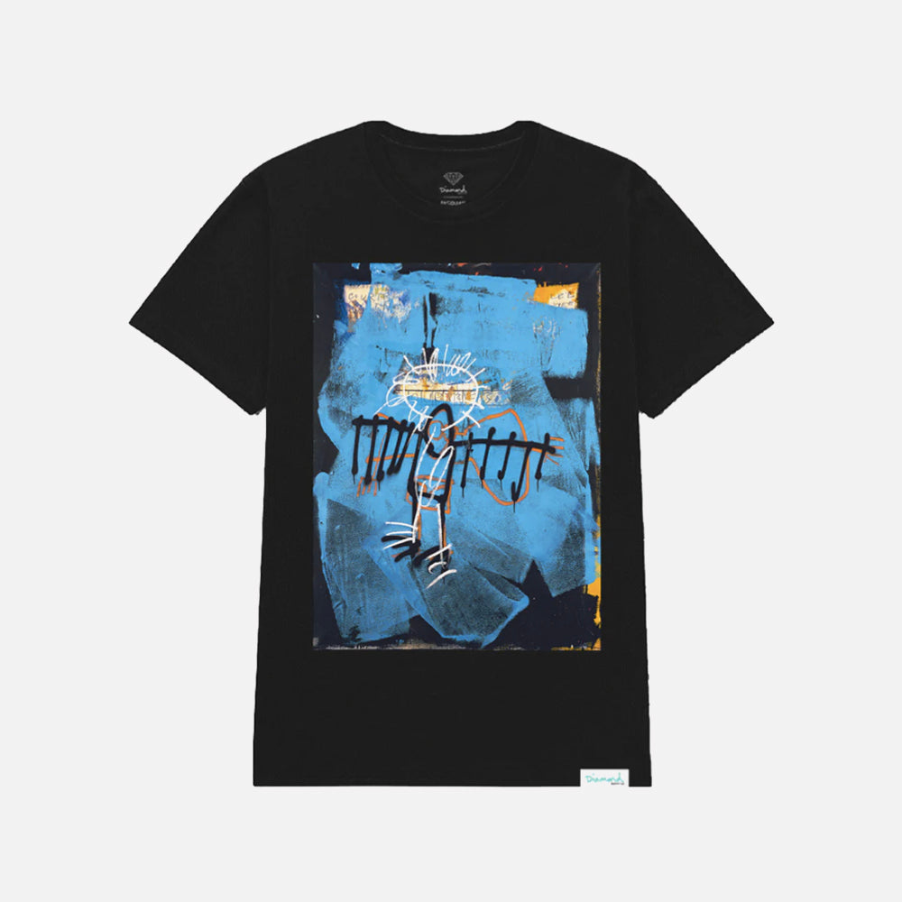 Diamond X Basquiat tee Untitled black