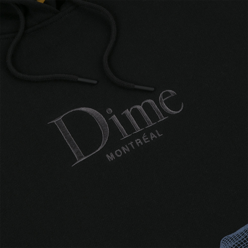 Dime hoodie Landscape black