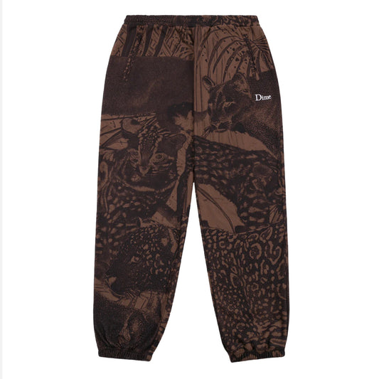 Dime pant Safari Polar Fleece sepia