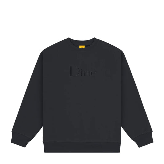 Dime crewneck Classic Logo outerspace