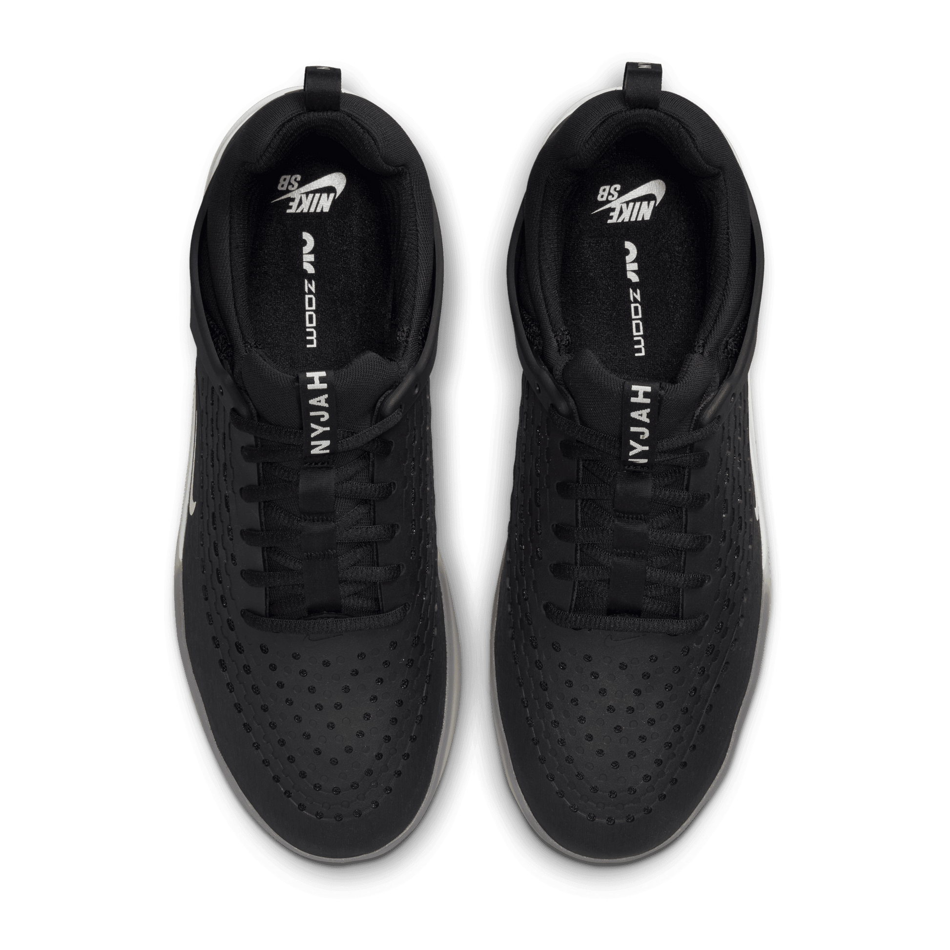 Nike sb nyjah black white Clearance
