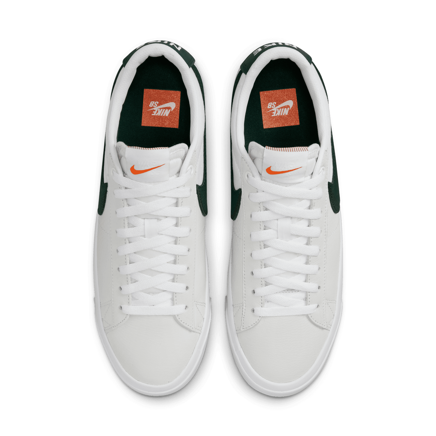 Nike SB Blazer Low Pro GT Orange Label white pro green