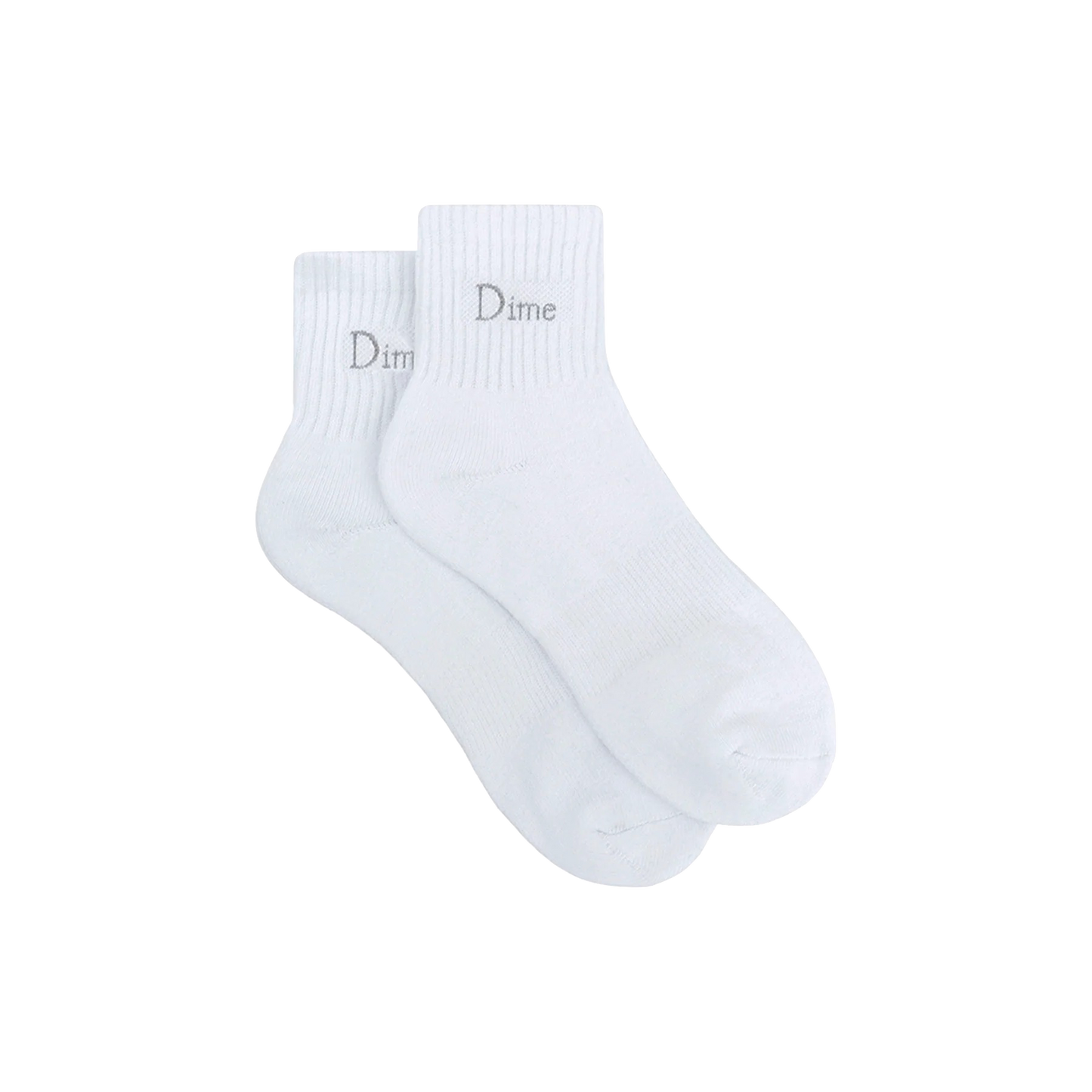 Dime socks Classic white