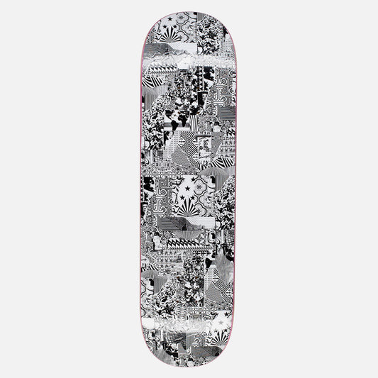 Fucking Awesome deck Pages Of Ages silver black 8.18"