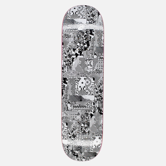 Fucking Awesome deck Pages Of Ages silver black 8.18"