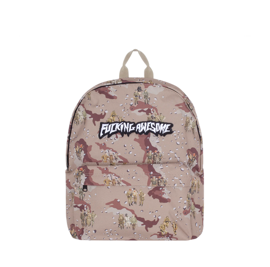 Fucking Awesome Velcro Stamp backpack soldier camo