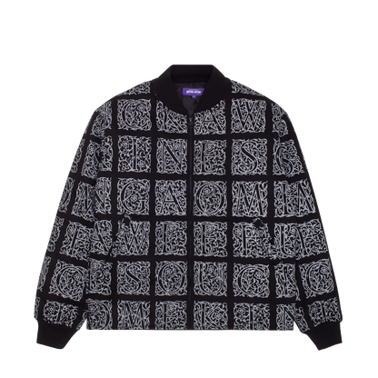 Fucking Awesome jacket Filigree Bomber black