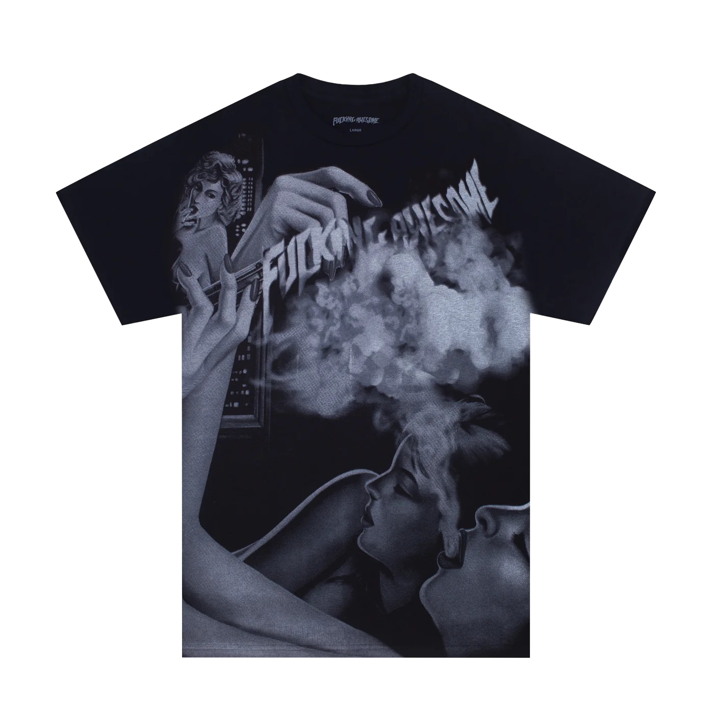 Fucking Awesome tee Smoke black
