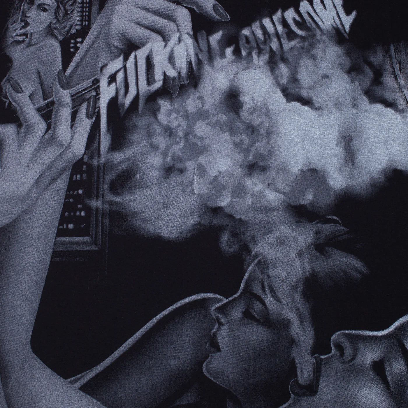 Fucking Awesome tee Smoke black