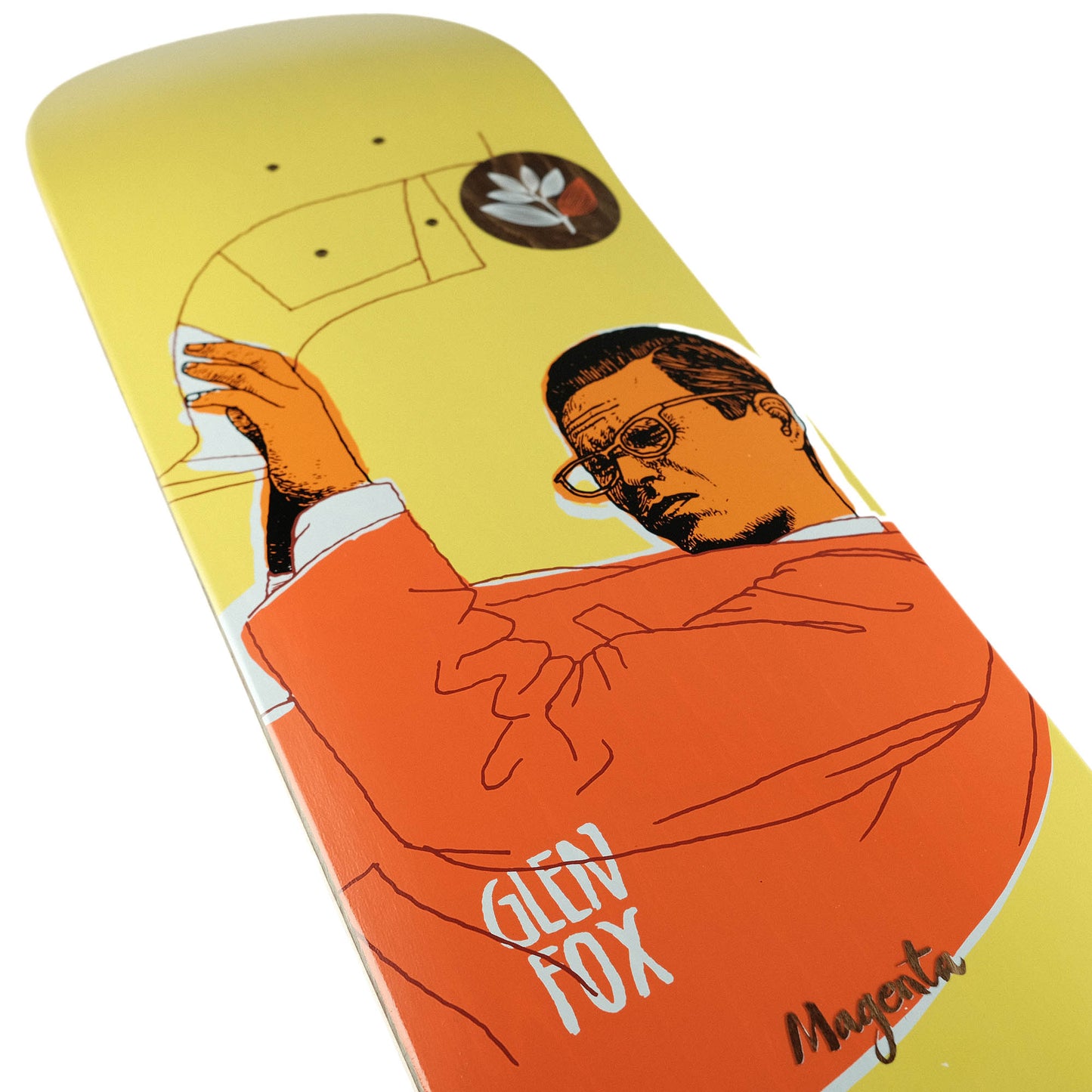 Magenta deck Glen Fox Free Jazz 8.25"