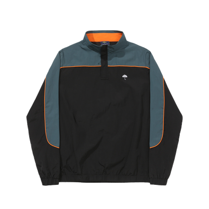 Hélas jacket Lime Quarter Zip black