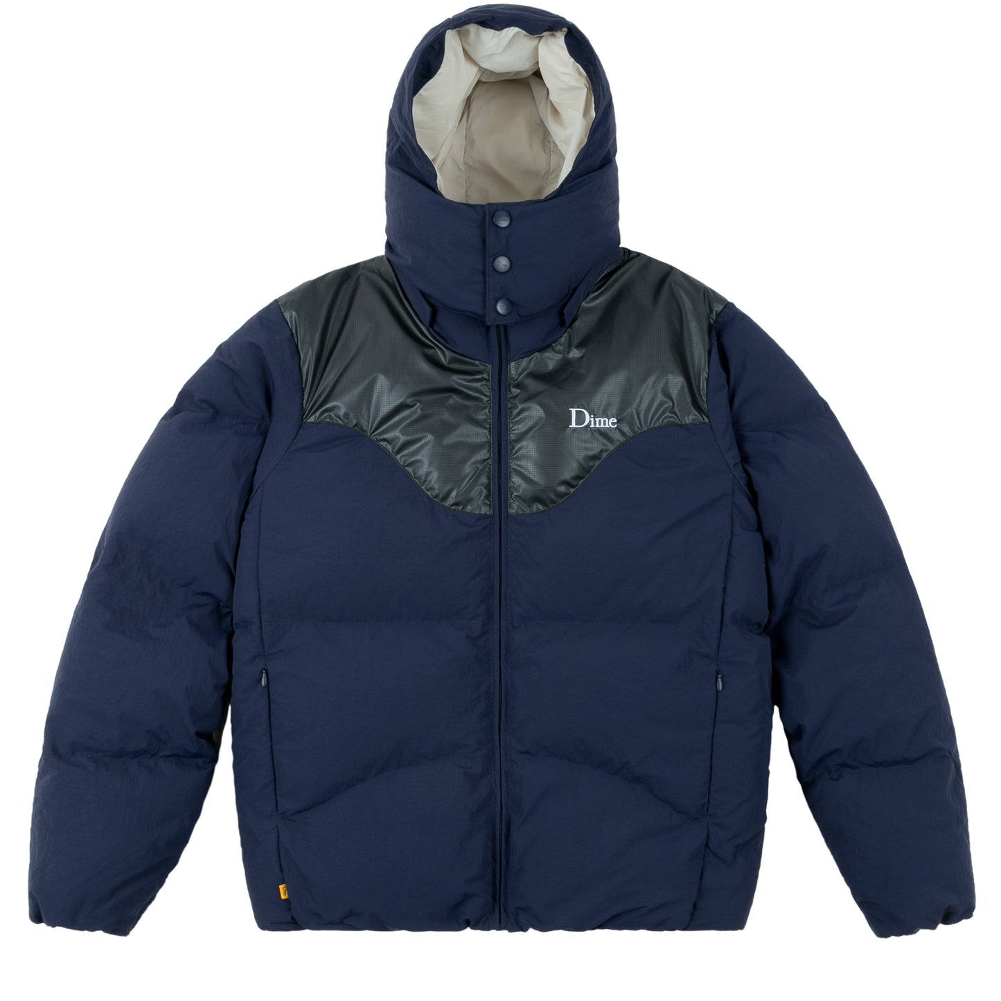 Dime jacket Contrast Puffer navy