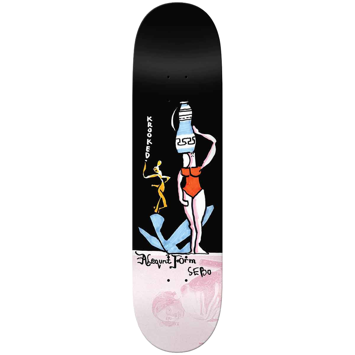 Krooked deck Sebo Walker Vase black 8.06"