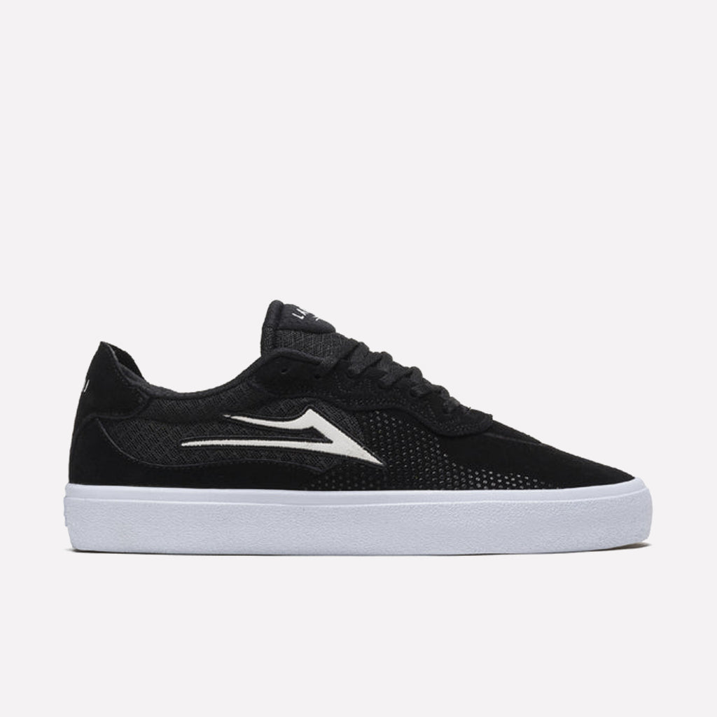 Lakai Essex black white suede