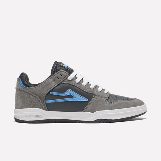 Lakai Telford low grey cyan suede