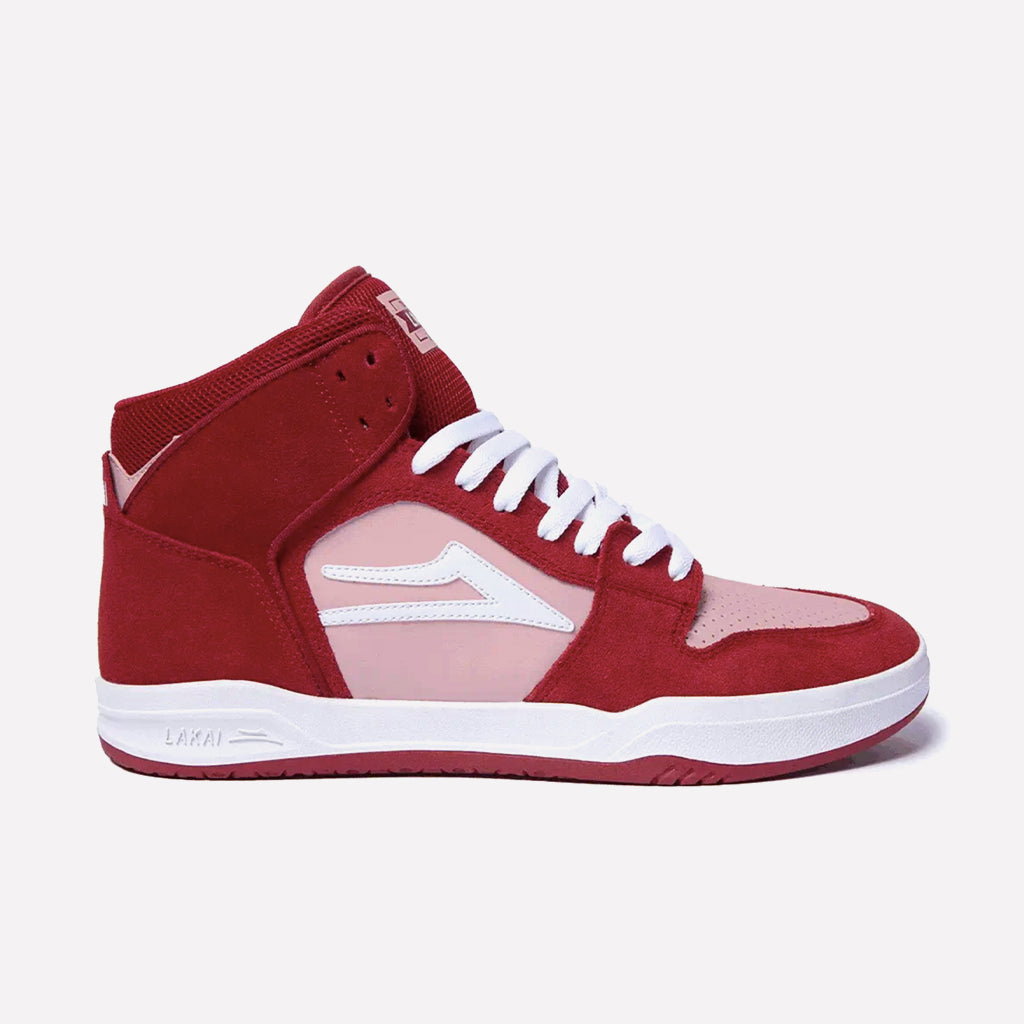 Lakai Telford SMU "Valentines" red white UV suede