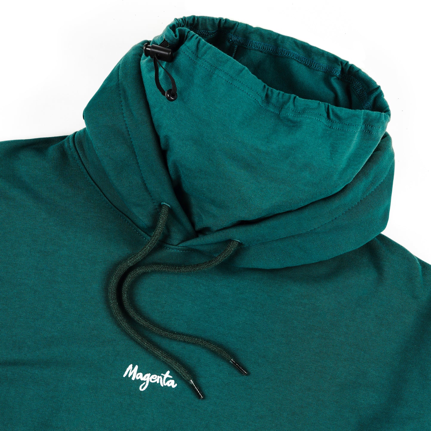 Magenta hoodie Mask olive