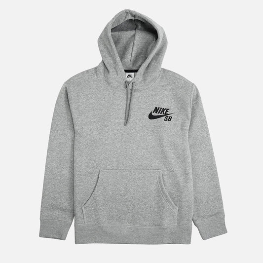 Nike SB hoodie Icon dark grey heather black