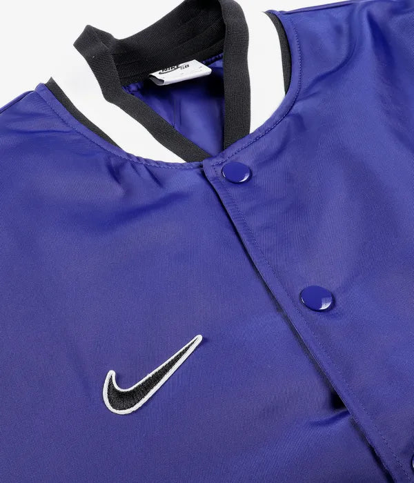 Nike SB jacket MLB Varsity deep royal blue black white white