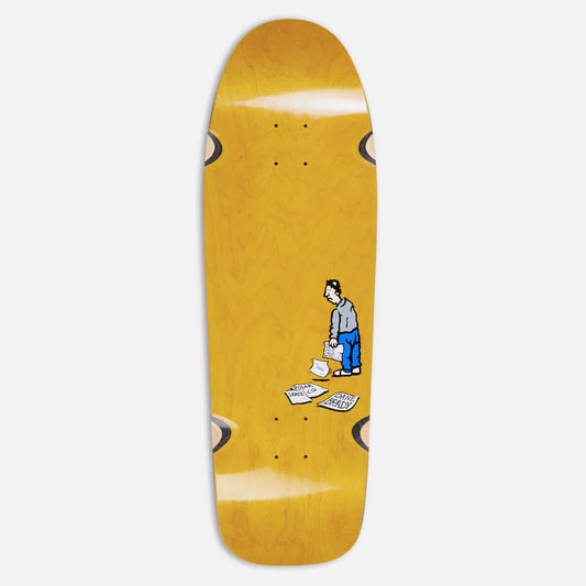 Polar Skate Co Dane Brady deck News Paper shape Dane 1