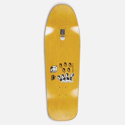 Polar Skate Co Dane Brady deck News Paper shape Dane 1