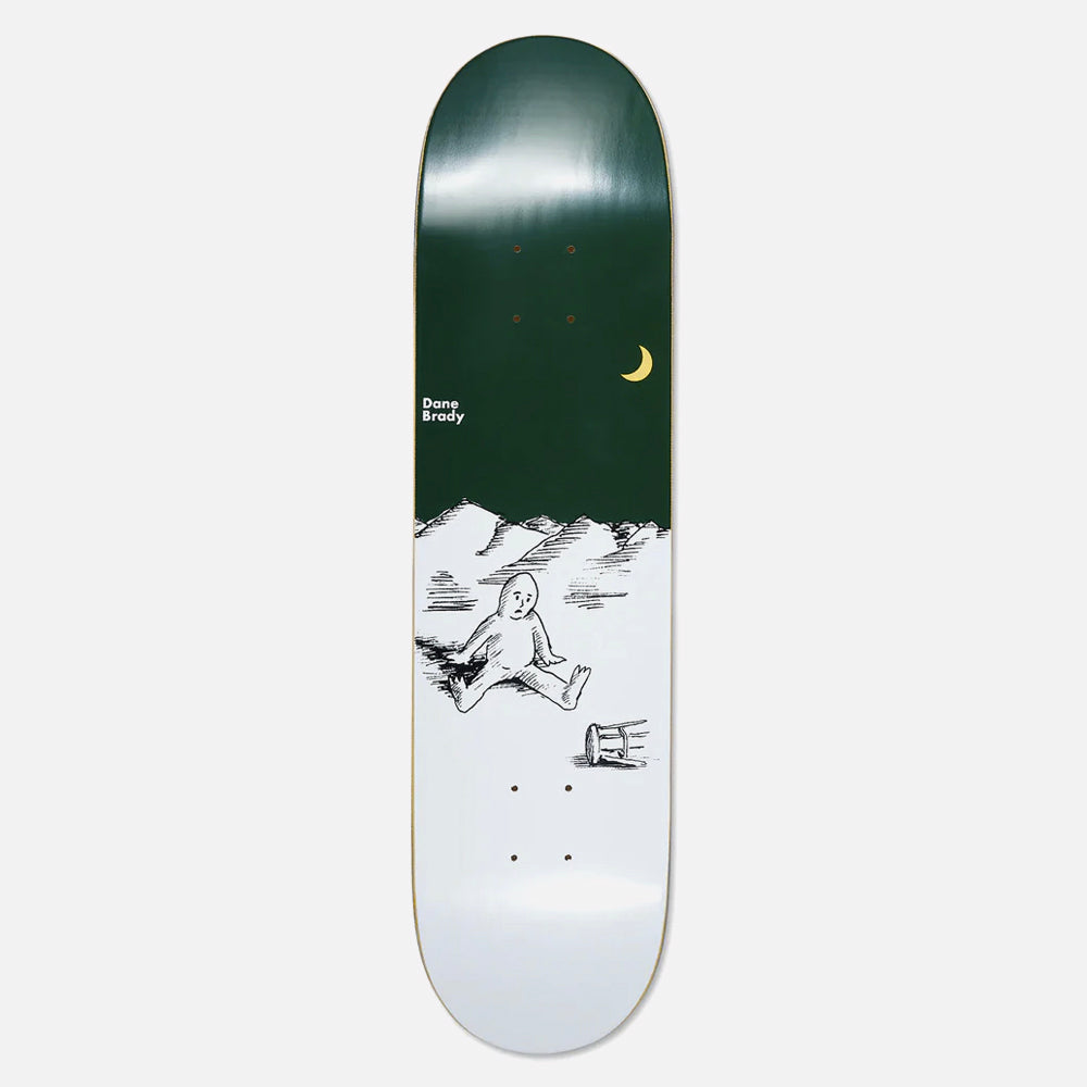 Polar Skate Co Dane Brady deck Failure green 7.875"