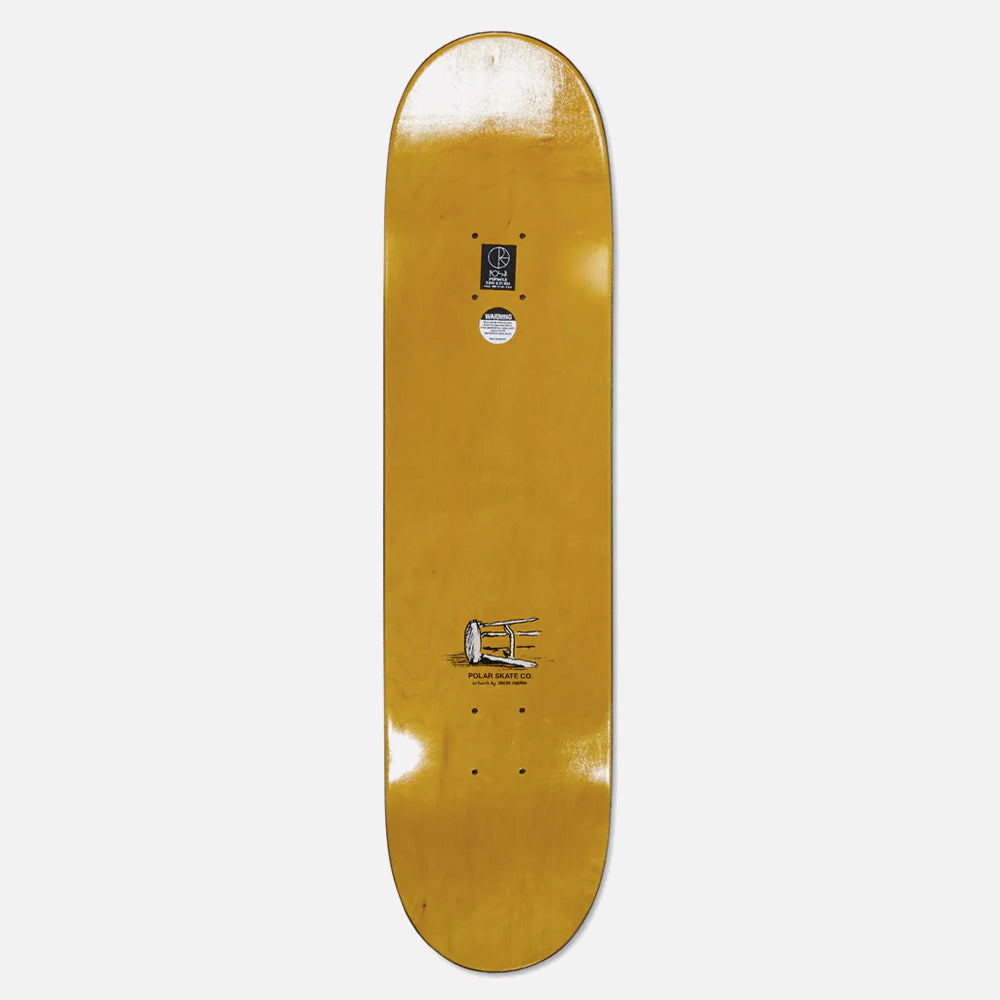 Polar Skate Co Dane Brady deck Failure green 7.875"