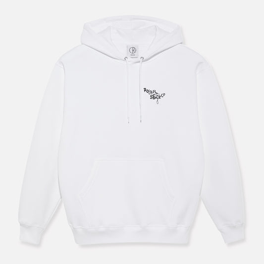Polar Skate Co hoodie Gorilla King white