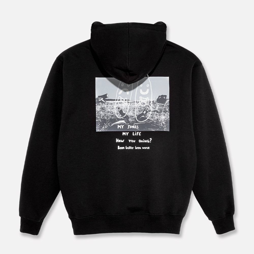 Polar Skate Co hoodie Struggle black