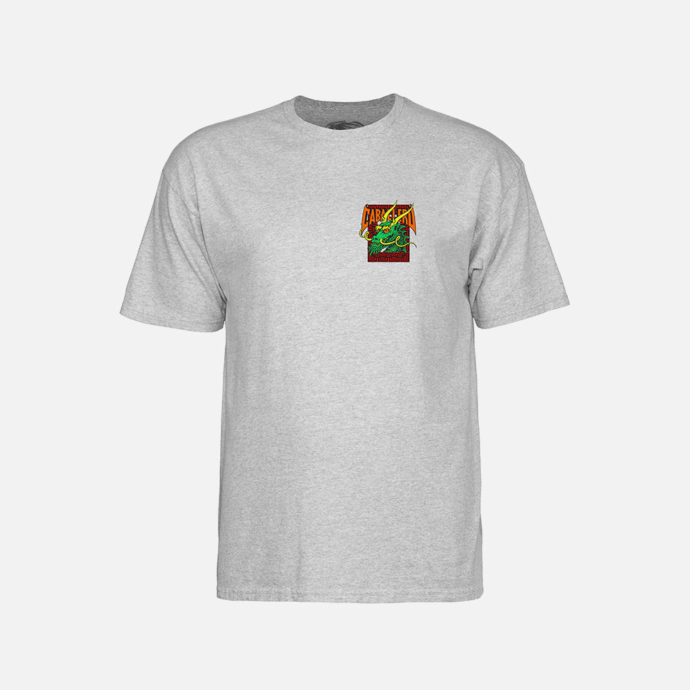 Powell-Peralta Cab Street Dragon tee gray
