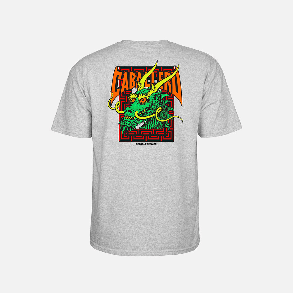 Powell-Peralta Cab Street Dragon tee gray
