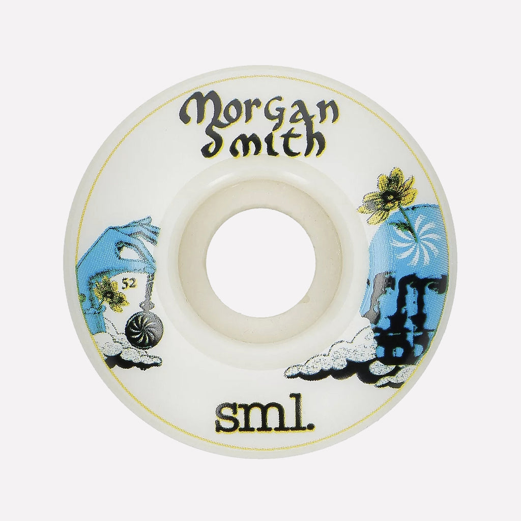 Small wheels Morgan Smith Lucidity Serie 99A 52mm white