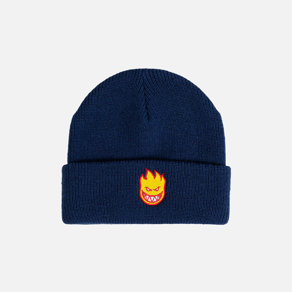 Spitfire Bighead Fill Logo beanie navy red gold