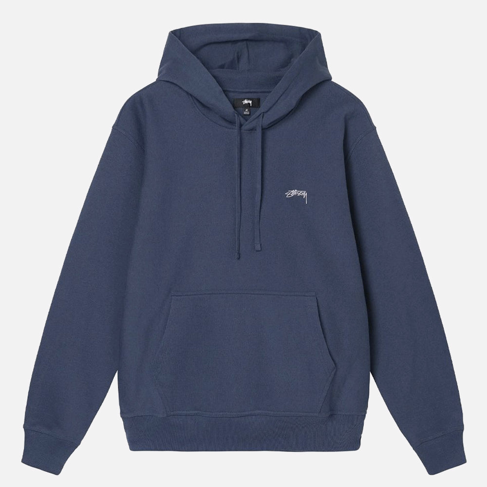 Stüssy hoodie Stock Logo navy