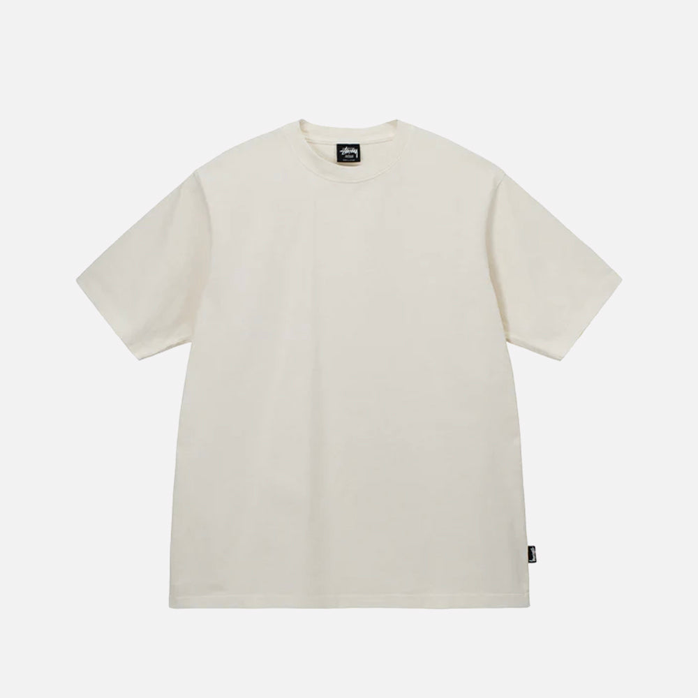Stüssy tee Pigment Dyed Crew natural